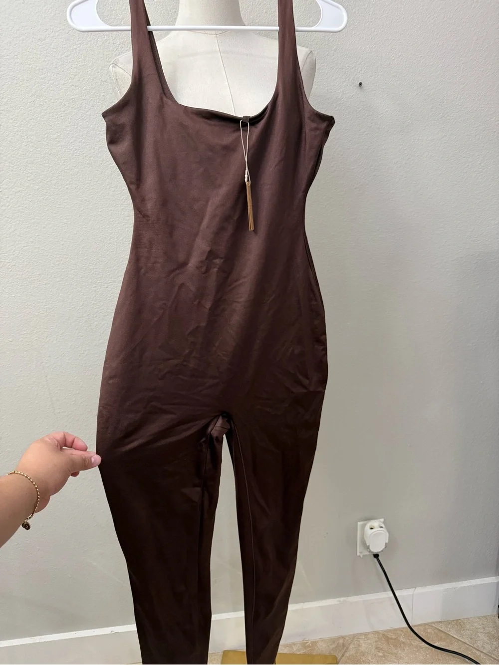 Skims NWT All In One Scoop Jumpsuit Sz M
